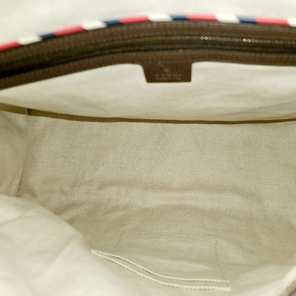 GUCCI Brown/Beige Soft GG Supreme Canvas Courrier Duffle Limited Edition - Picture 8 of 11